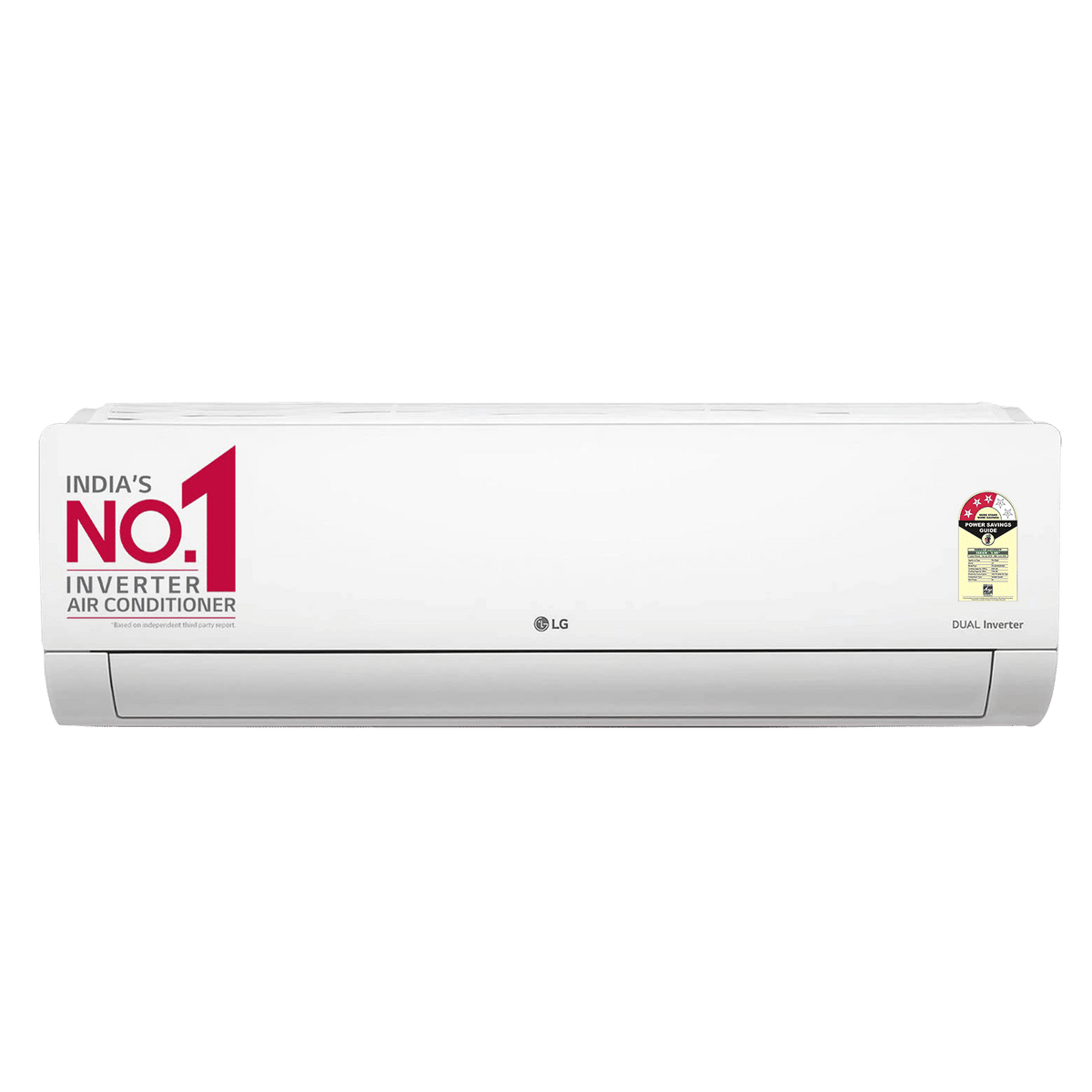 LG 6 in 1 Convertible 1 Ton 5 Star AI Dual Inverter Split AC (Copper Condenser, PS-Q14SNZE)-1