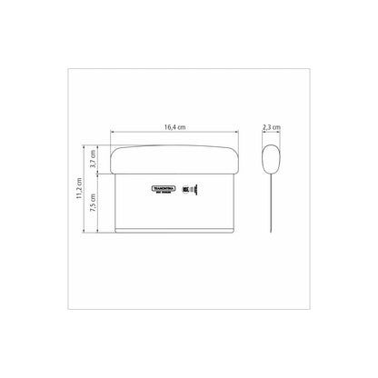 Professional 4X6 Scraper - White