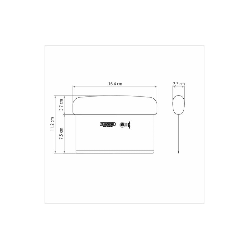 Professional 4X6 Scraper - White
