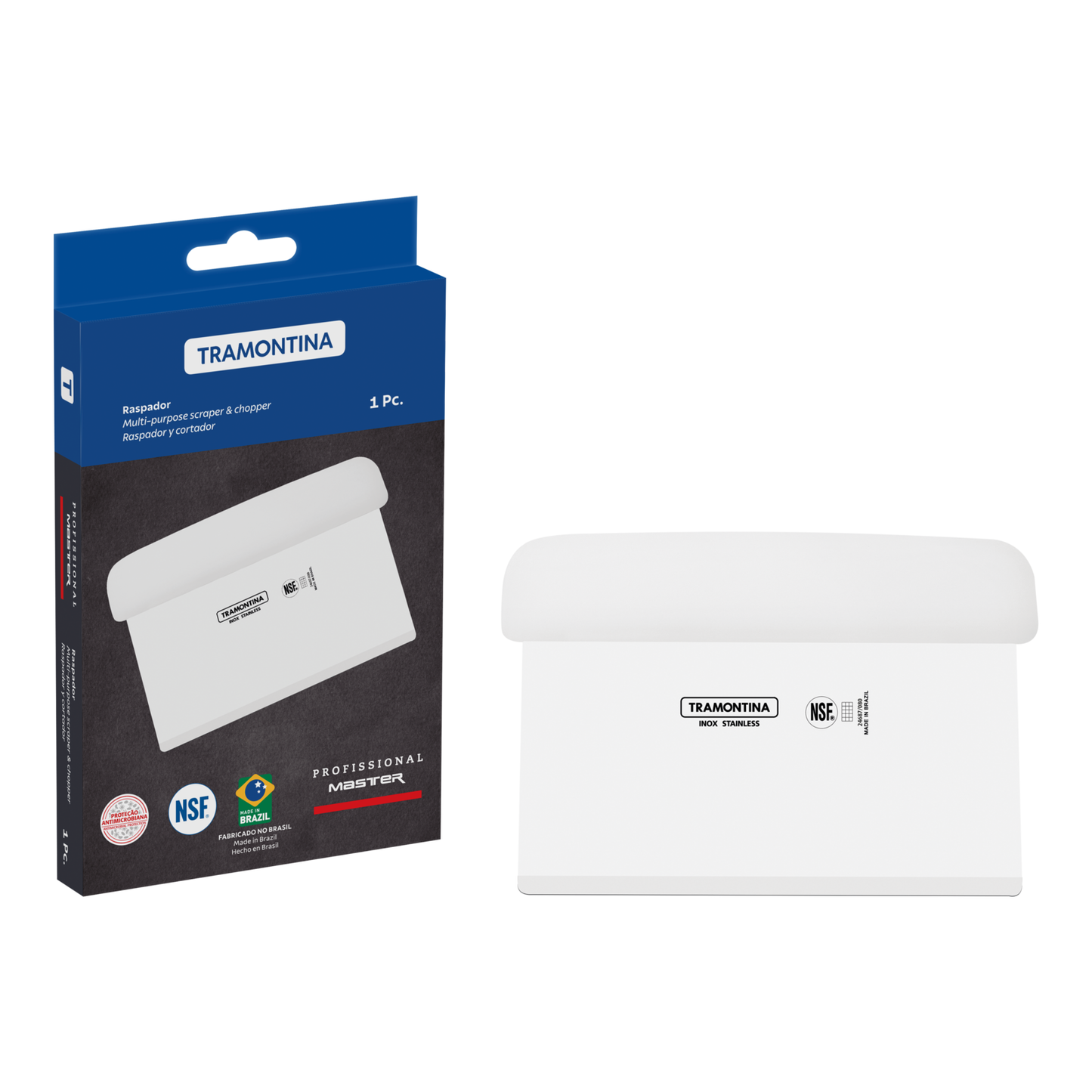 Professional 4X6 Scraper - White