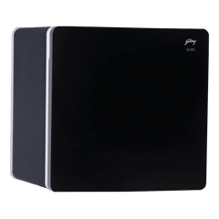 Godrej Qub30 Litres Frost Free Single Door Refrigerator with Solid State Electronic Cooling (TEC QUBE 30L HS Q103, Black)