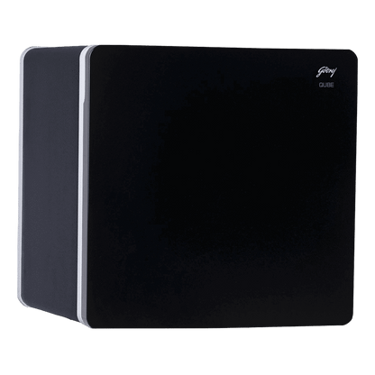 Godrej Qub30 Litres Frost Free Single Door Refrigerator with Solid State Electronic Cooling (TEC QUBE 30L HS Q103, Black)