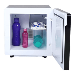 Godrej Qub30 Litres Frost Free Single Door Refrigerator with Solid State Electronic Cooling (TEC QUBE 30L HS Q103, Black)