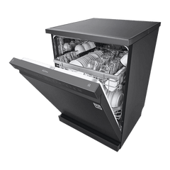 LG DFB424FM 14 Place Settings Free Standing Dishwasher with Inverter Direct Drive (Matt Black)