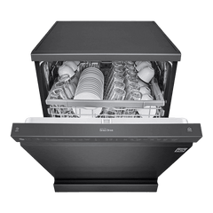 LG DFB424FM 14 Place Settings Free Standing Dishwasher with Inverter Direct Drive (Matt Black)