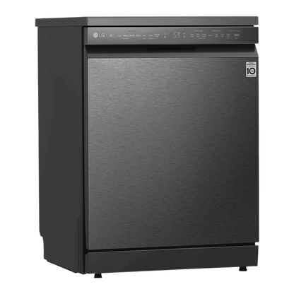 LG DFB424FM 14 Place Settings Free Standing Dishwasher with Inverter Direct Drive (Matt Black)