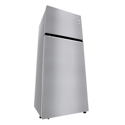 LG 398 Litres 2 Star Frost Free Double Door Convertible Refrigerator with Smart Diagnosis (GL-S422SPZY.DPZZEB, Shiny Steel)