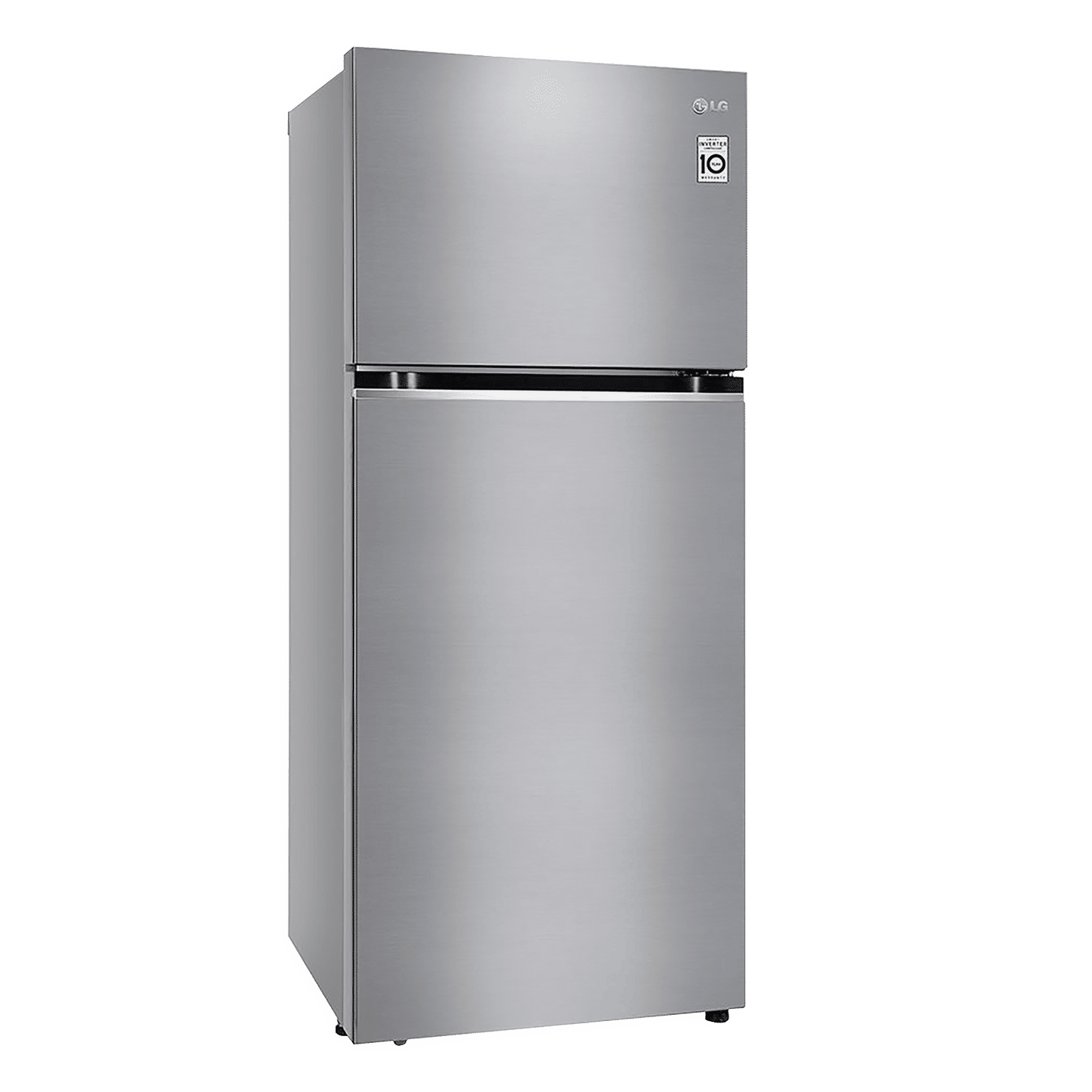 LG 398 Litres 2 Star Frost Free Double Door Convertible Refrigerator with Smart Diagnosis (GL-S422SPZY.DPZZEB, Shiny Steel)