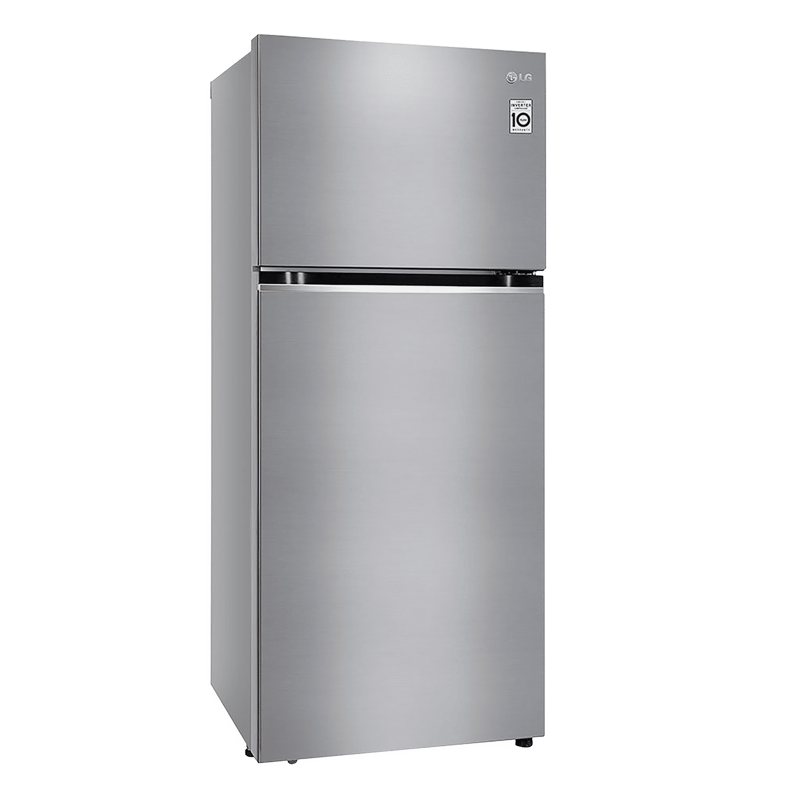LG 398 Litres 2 Star Frost Free Double Door Convertible Refrigerator with Smart Diagnosis (GL-S422SPZY.DPZZEB, Shiny Steel)