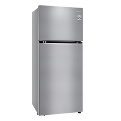 LG 398 Litres 2 Star Frost Free Double Door Convertible Refrigerator with Smart Diagnosis (GL-S422SPZY.DPZZEB, Shiny Steel)