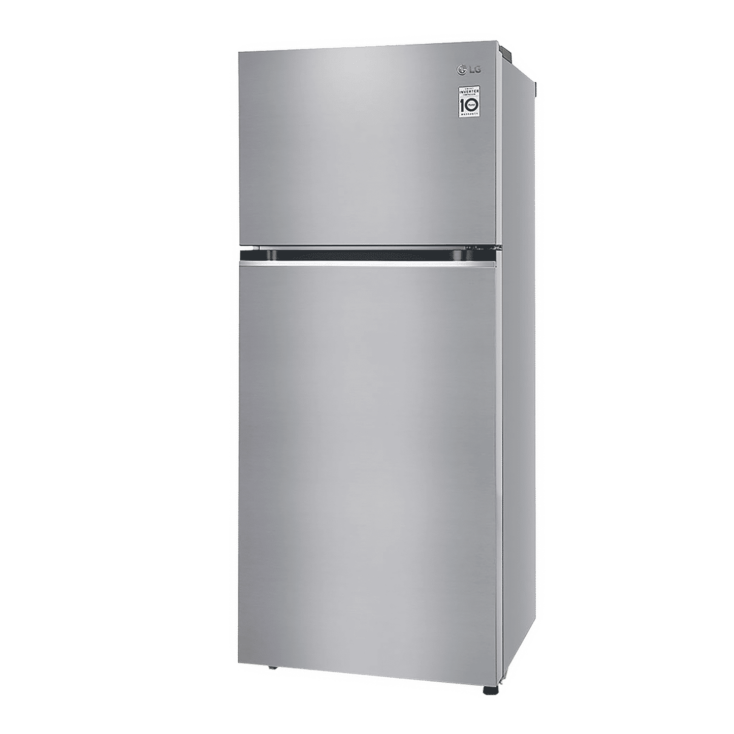 LG 398 Litres 2 Star Frost Free Double Door Convertible Refrigerator with Smart Diagnosis (GL-S422SPZY.DPZZEB, Shiny Steel)