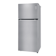 LG 398 Litres 2 Star Frost Free Double Door Convertible Refrigerator with Smart Diagnosis (GL-S422SPZY.DPZZEB, Shiny Steel)