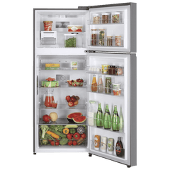 LG 398 Litres 2 Star Frost Free Double Door Convertible Refrigerator with Smart Diagnosis (GL-S422SPZY.DPZZEB, Shiny Steel)