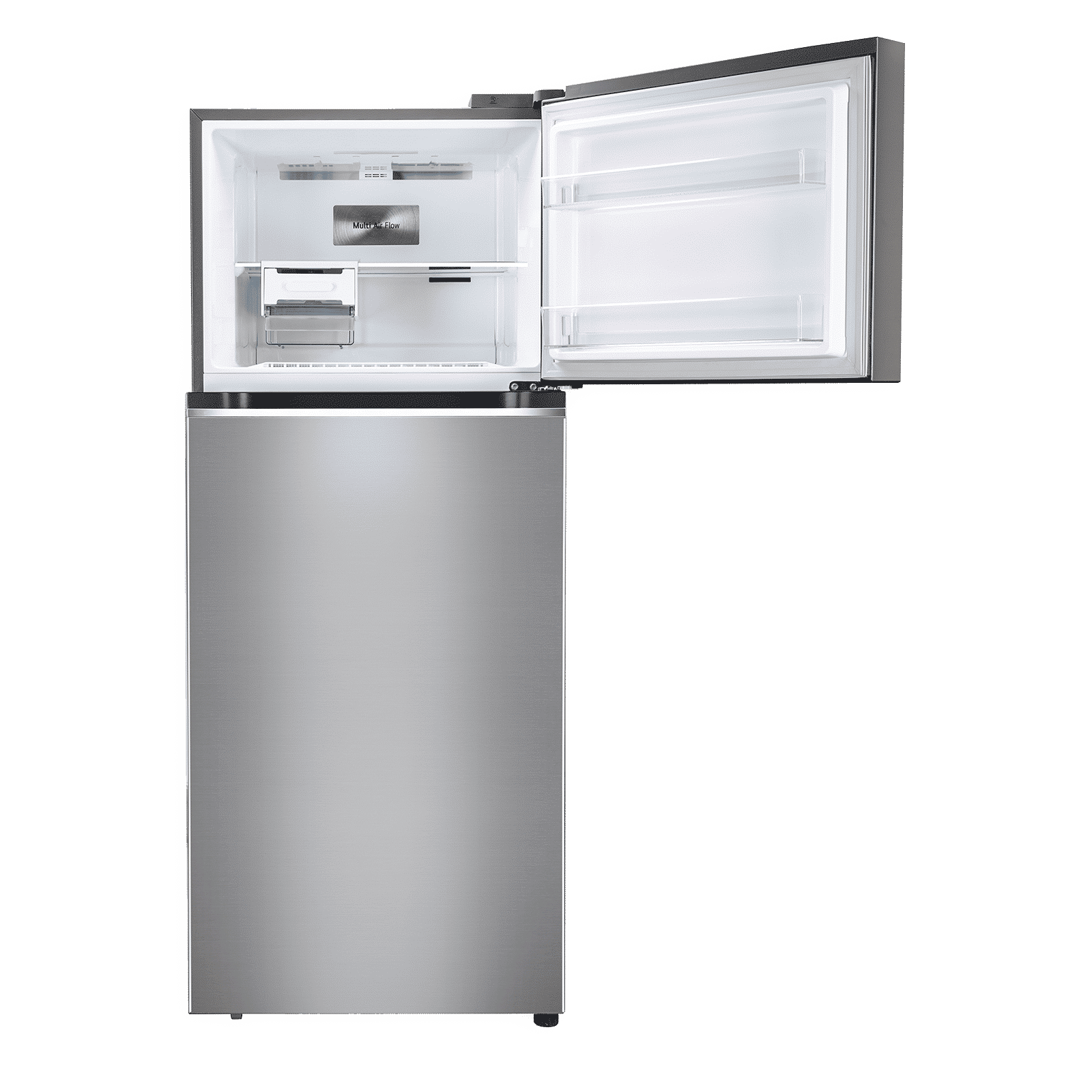 LG 380 Litres 2 Star Frost Free Double Door Refrigerator with Smart Diagnosis (GL-N412SDSY, Dazzle Steel)