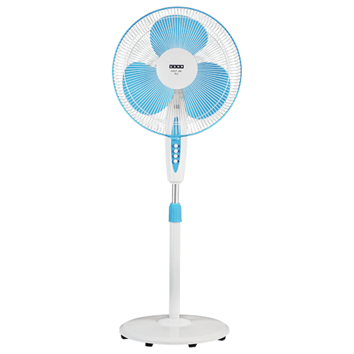 USHA Mist Air Flo 400mm 3 Blade Motor Pedestal Fan (Aerodynamically Design)