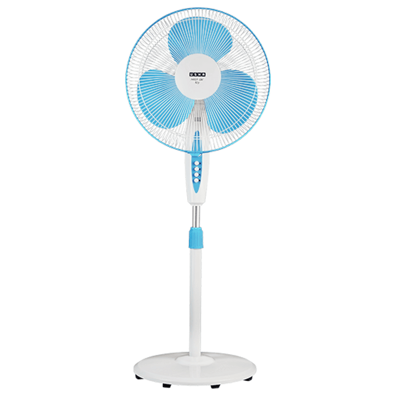 USHA Mist Air Flo 400mm 3 Blade Motor Pedestal Fan (Aerodynamically Design)-1