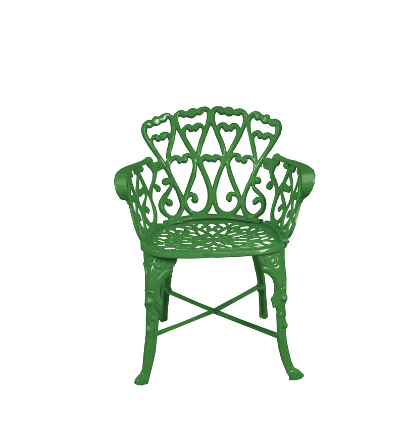 Poli Cast Aluminium Garden Patio Single Seater Chair