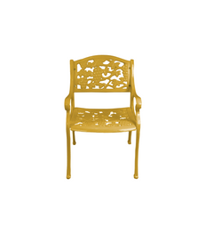 Levin Cast Aluminium Garden Patio Single Seater Chair