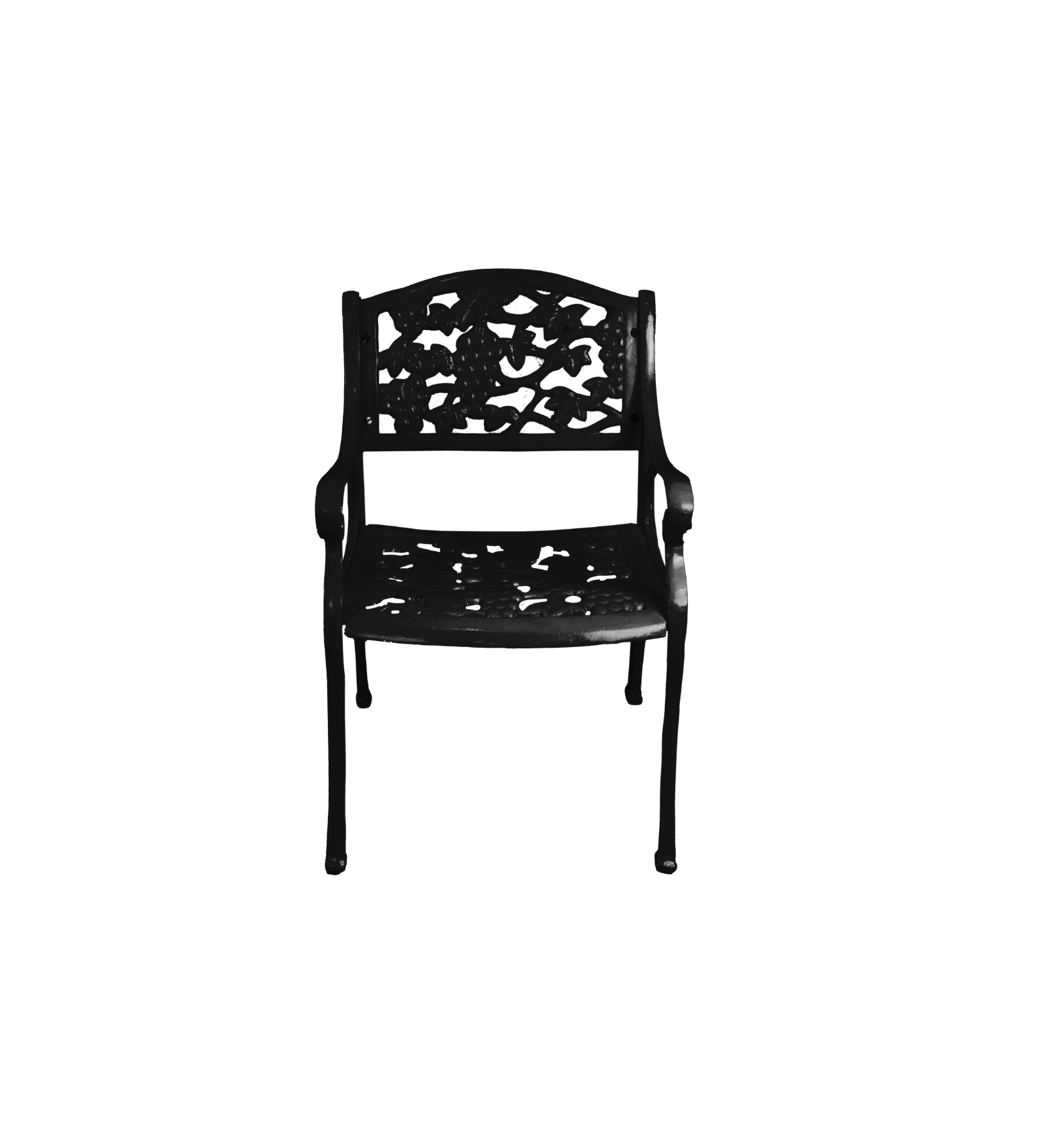Levin Cast Aluminium Garden Patio Single Seater Chair