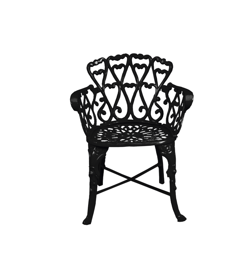 Poli Cast Aluminium Garden Patio Single Seater Chair