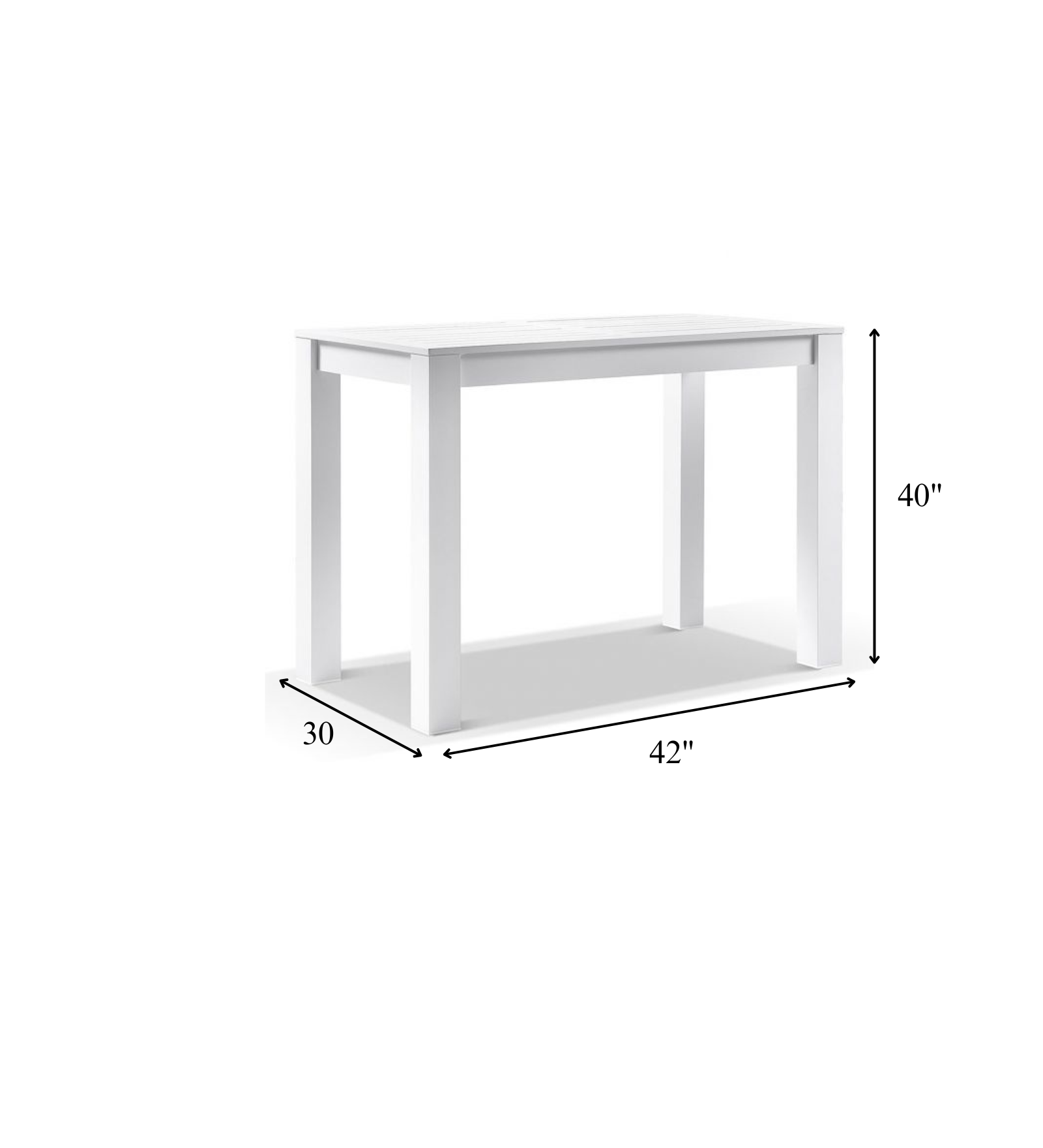 Oscuro Outdoor Patio Bar Sets 4 Chairs and 1 Table  Braided & Rope