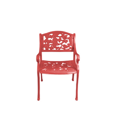 Levin Cast Aluminium Garden Patio Single Seater Chair