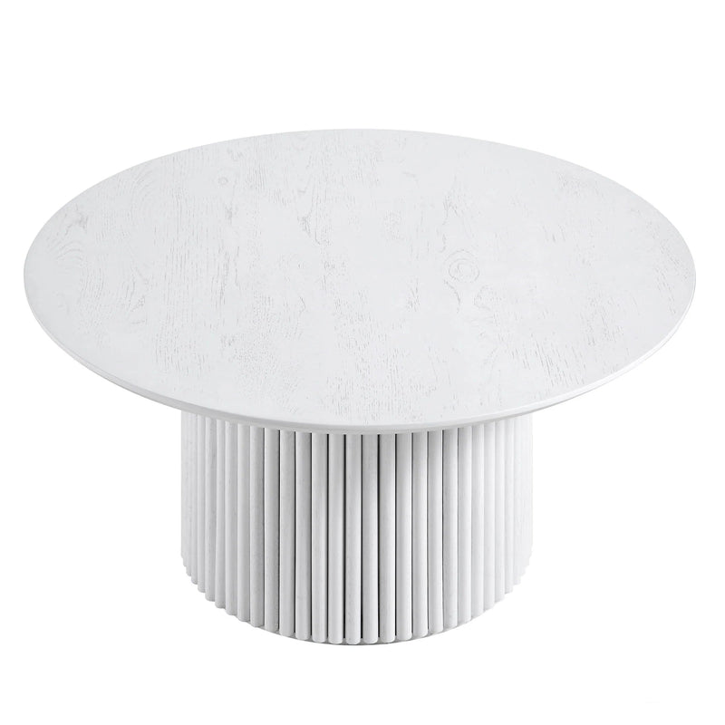 Wynmist Round Solidwood Pedestal Coffee Table