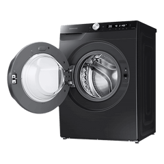 SAMSUNG 8 kg 5 Star Inverter Fully Automatic Front Load Washing Machine (WW80T504DAB1TL, AI Control Display, Black Caviar)