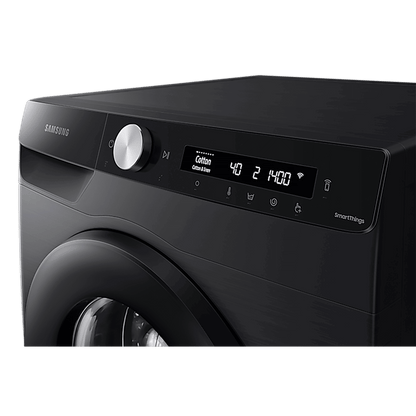 SAMSUNG 8 kg 5 Star Inverter Fully Automatic Front Load Washing Machine (WW80T504DAB1TL, AI Control Display, Black Caviar)
