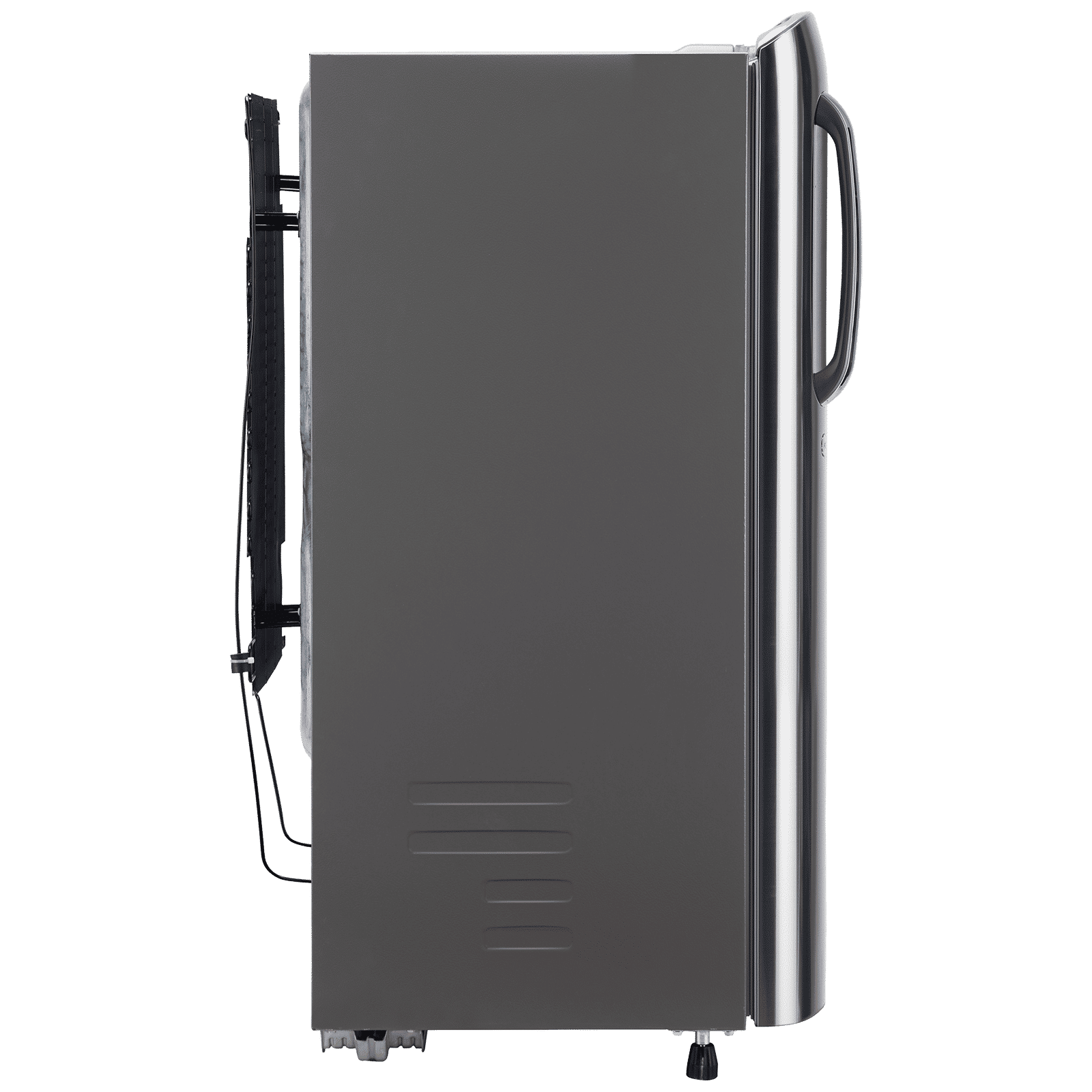 LG 185 Litres 3 Star Direct Cool Single Door Refrigerator with Stabilizer Free Operation (GL-B201APZD, Shiny Steel)