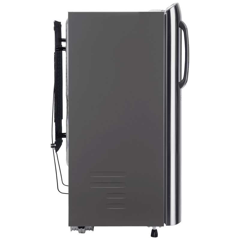 LG 185 Litres 3 Star Direct Cool Single Door Refrigerator with Stabilizer Free Operation (GL-B201APZD, Shiny Steel)
