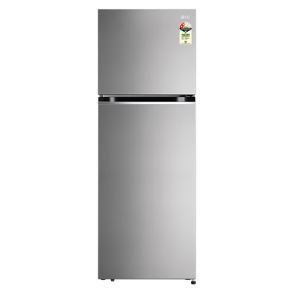 LG 322 Litres 2 Star Frost Free Double Door Convertible Refrigerator with Multi Air Flow System (GL-S342SPZY, Shiny Steel)
