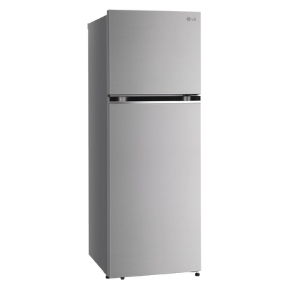 LG 322 Litres 2 Star Frost Free Double Door Convertible Refrigerator with Multi Air Flow System (GL-S342SPZY, Shiny Steel)