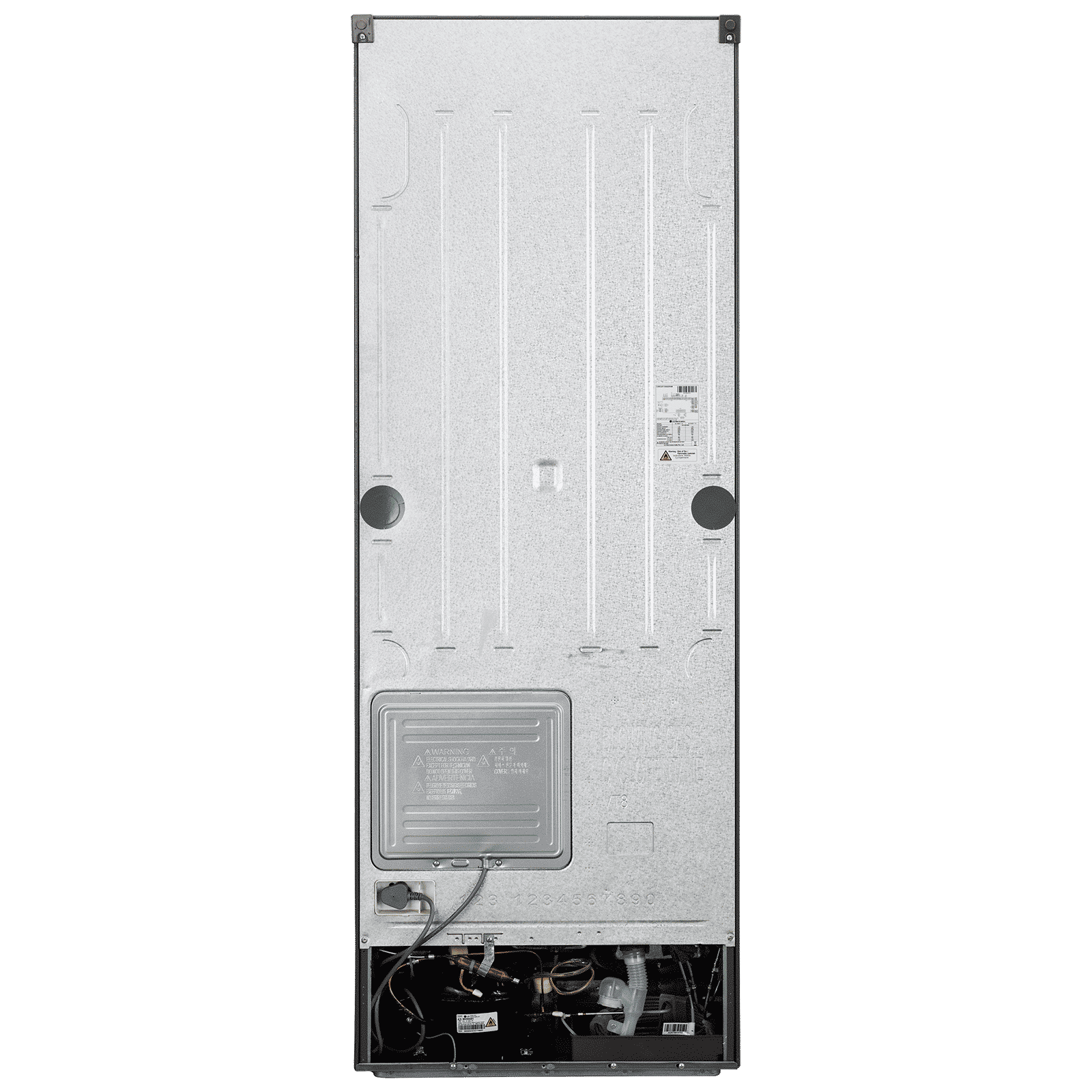 LG 322 Litres 2 Star Frost Free Double Door Convertible Refrigerator with Multi Air Flow System (GL-S342SPZY, Shiny Steel)