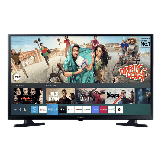 SAMSUNG Series 4 80 cm (32 inch) HD Ready LED Smart Tizen TV with Hyper Real Picture Engine (2020 Model)