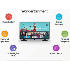 SAMSUNG Series 4 80 cm (32 inch) HD Ready LED Smart Tizen TV with Hyper Real Picture Engine (2020 Model)