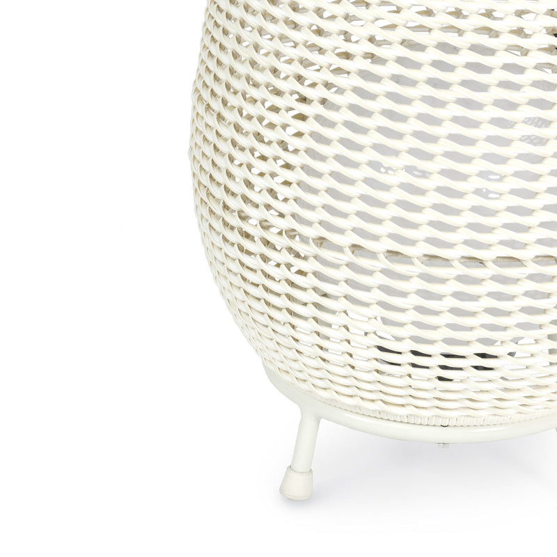 Okawa Outdoor Wicker Floor Lamp