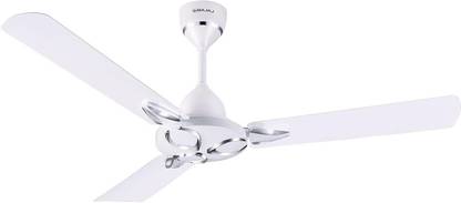 BAJAJ 251726EE with 2 Year Warranty Anti Dust 1200 mm Ceiling Fan (1 Star | Serene White | Pack of 1)