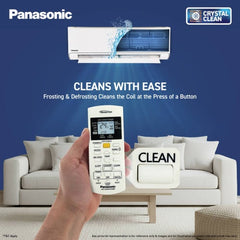 Panasonic 1.5 Ton 3 Star Inverter Split AC | Copper Condenser | 8-in-1 Convertible | PM 0.1 Filter | 4-Way Swing | Wi-Fi & Voice Control (CSEU18CKY3XFMH, 2026 Model)