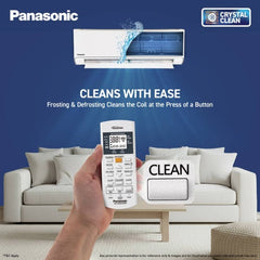 Panasonic 1.5 Ton 3 Star Inverter Split AC | Copper Condenser | 8-in-1 Convertible | PM 0.1 Filter | 4-Way Swing | High Ambient Cooling (CSEU18CKY3XFH, 2026 Model)