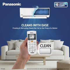 Panasonic 2 Ton 3 Star Inverter Split AC | Copper Condenser | 8-in-1 Convertible | PM 0.1 Filter | 4-Way Swing (CSEU24CKY3F, 2026 Model)