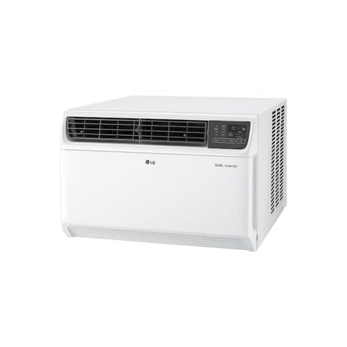 LG 1.5 Ton 3 Star DUAL Inverter Window Smart AC | 100% Copper Tubes | Convertible 4-in-1 Cooling | ThinQ and Voice Control | Super Silent Operation (AW-Q18WWXA, 2026 Model - New BEE Star Rated) White