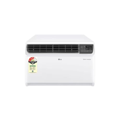 LG 2 Ton 3 Star DUAL Inverter Window Smart AC | 100% Copper Tubes | Convertible 4-in-1 Cooling | ThinQ and Voice Control | Super Silent Operation (AW-Q24WWXA, 2026 Model - New BEE Star Rated) White