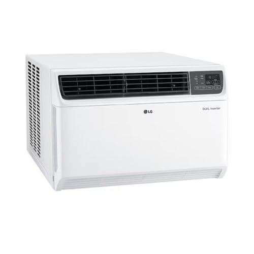LG 2 Ton 3 Star DUAL Inverter Window Smart AC | 100% Copper Tubes | Convertible 4-in-1 Cooling | ThinQ and Voice Control | Super Silent Operation (AW-Q24WWXA, 2026 Model - New BEE Star Rated) White