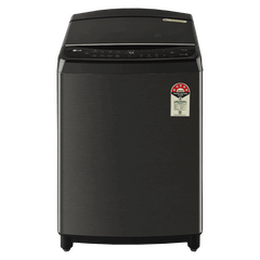 LG 10 kg 5 Star Inverter Fully Automatic Top Load Washing Machine (THD10SWP.APBQEIL, In-Built Heater, Platinum Black)
