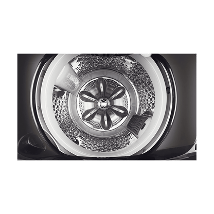 LG 10 kg 5 Star Inverter Fully Automatic Top Load Washing Machine (THD10SWP.APBQEIL, In-Built Heater, Platinum Black)