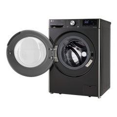 LG 11 kg 5 Star Inverter Fully Automatic Front Load Washing Machine (FHP1411Z9B.ABLQEIL, Steam Wash Technology, Black)