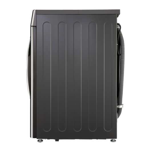 LG 11 kg 5 Star Inverter Fully Automatic Front Load Washing Machine (FHP1411Z9B.ABLQEIL, Steam Wash Technology, Black)