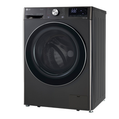 LG 11 kg 5 Star Inverter Fully Automatic Front Load Washing Machine (FHP1411Z9B.ABLQEIL, Steam Wash Technology, Black)