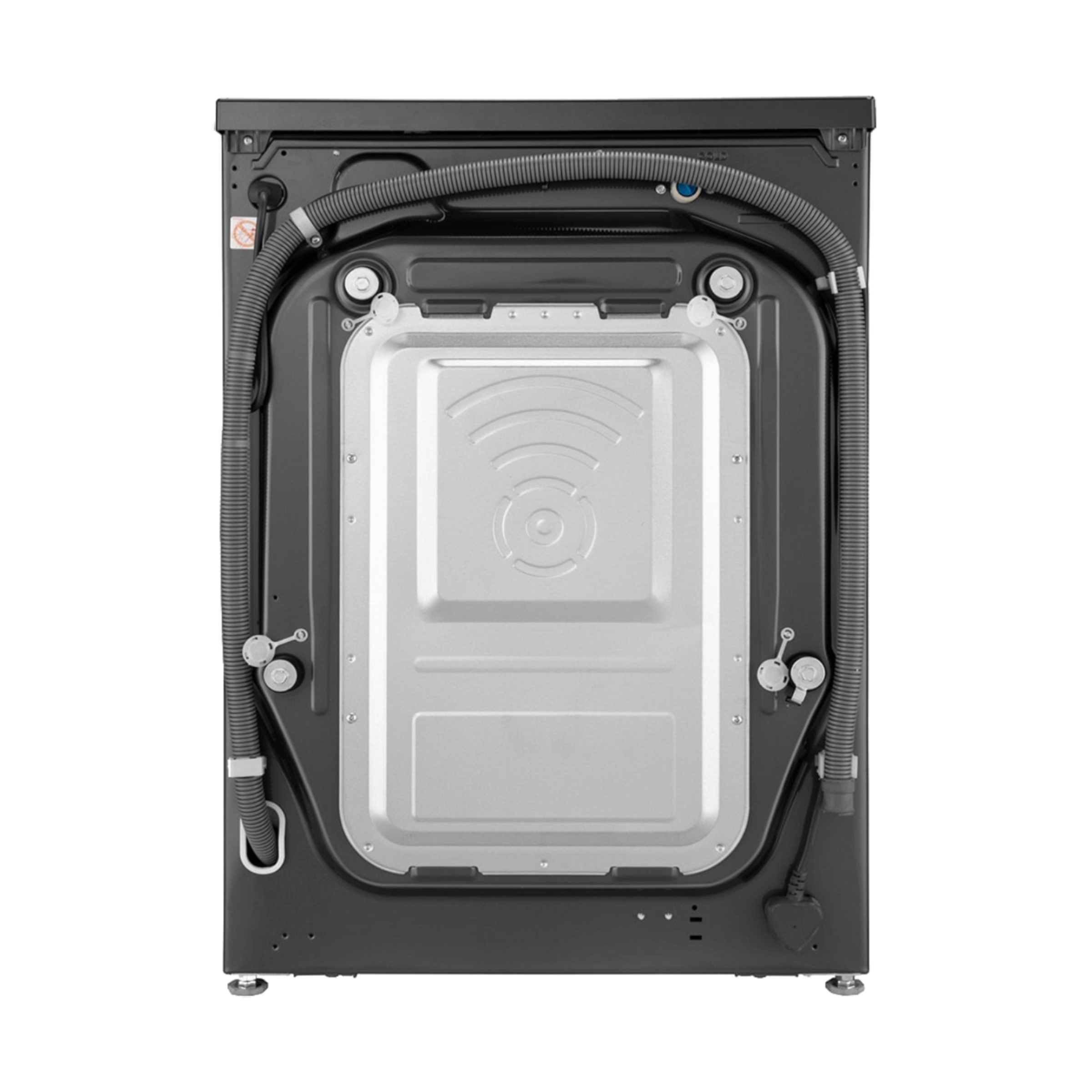 LG 11 kg 5 Star Inverter Fully Automatic Front Load Washing Machine (FHP1411Z9B.ABLQEIL, Steam Wash Technology, Black)